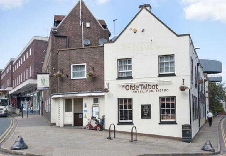 Ye Olde Talbot Hotel By Greene King Inns Worcester Bagian luar foto